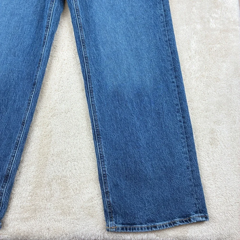Old Navy Sky-Hi‎ Wide Leg 14 Cotton Denim Indie Boho Retro Streetwear Chic